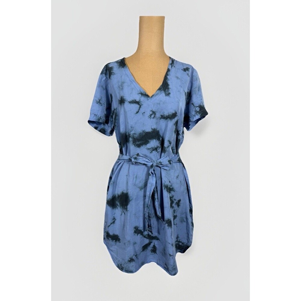 Anthropologie Boho Festival Cloth & Stone Liv Tie-Front Mini Dress Women’s M
